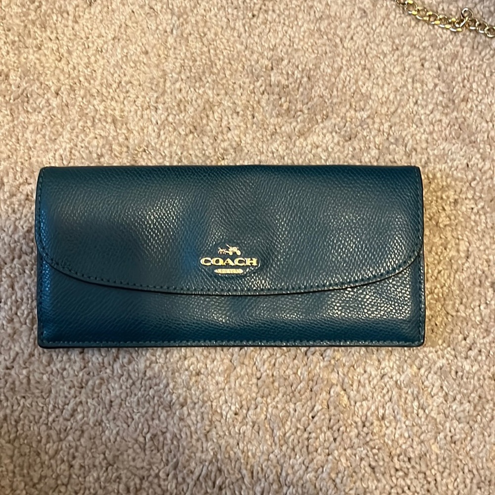 Coach Blue wallet